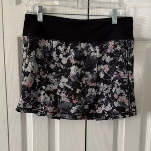 Lululemon Pace Rival Skirt Spring Bloom Women's Sz 6
